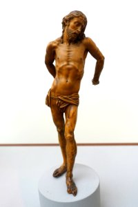 Christ from a Flagellation, by Hans Christoph Schenck, c. 1640, boxwood - Bode-Museum - DSC02905