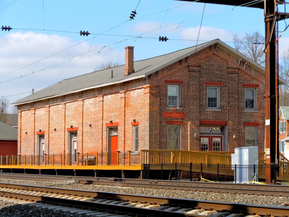 Christiana by the tracks