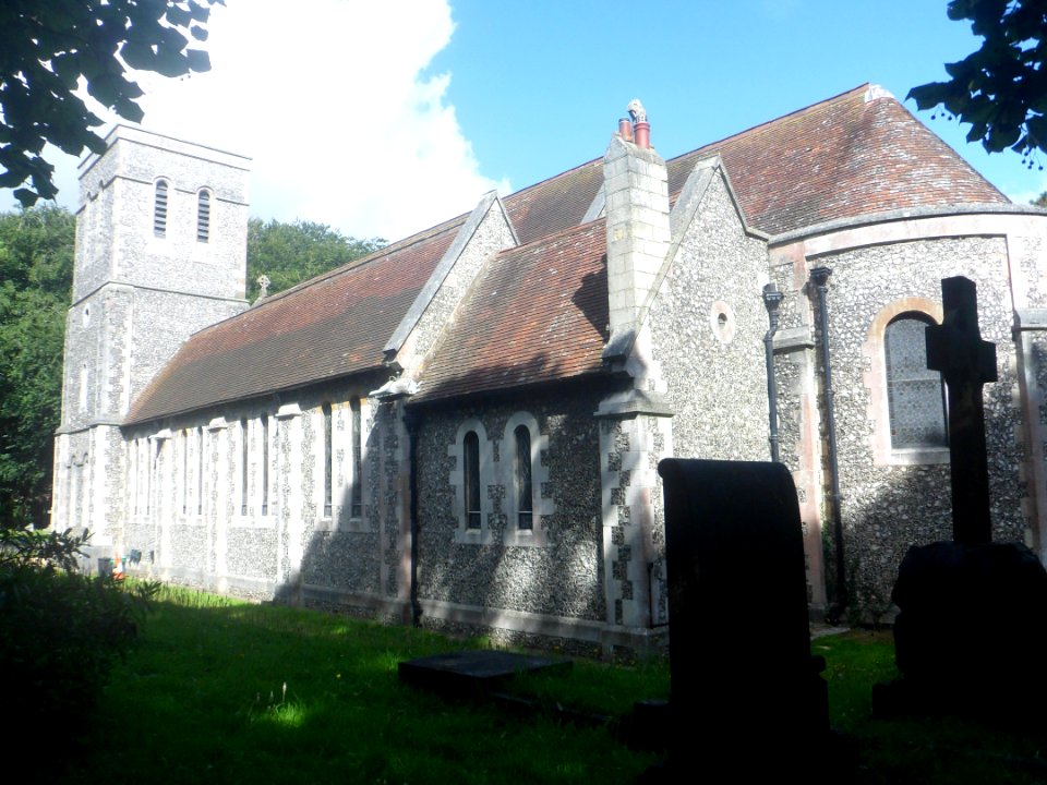 Christ Church, London Road, Widley, Portsmouth (NHLE Code 1333460) (August 2017) (2)