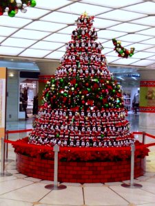 Christmas tree in Namba Walk