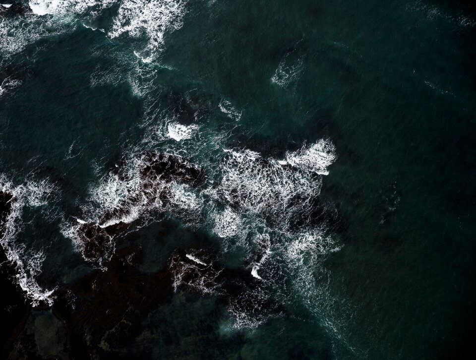 Landscape motion ocean