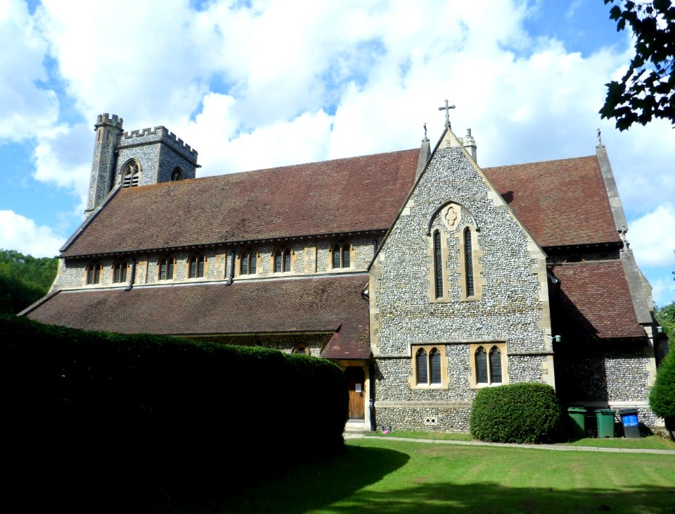 Christ Church, Christ Church Road, Epsom Common (NHLE Code 1289540) (August 2013) (3)