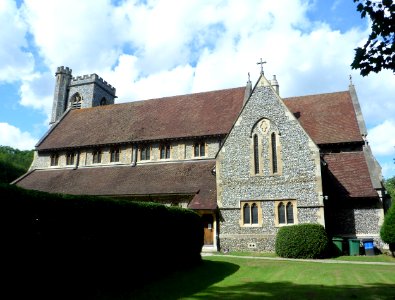 Christ Church, Christ Church Road, Epsom Common (NHLE Code 1289540) (August 2013) (3)