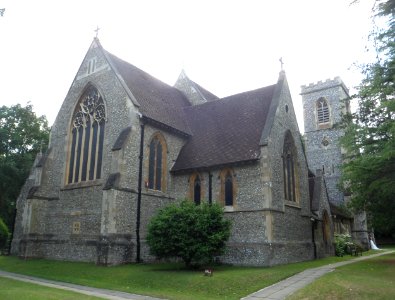 Christ Church, Christ Church Road, Epsom Common (NHLE Code 1289540) (August 2013) (4)