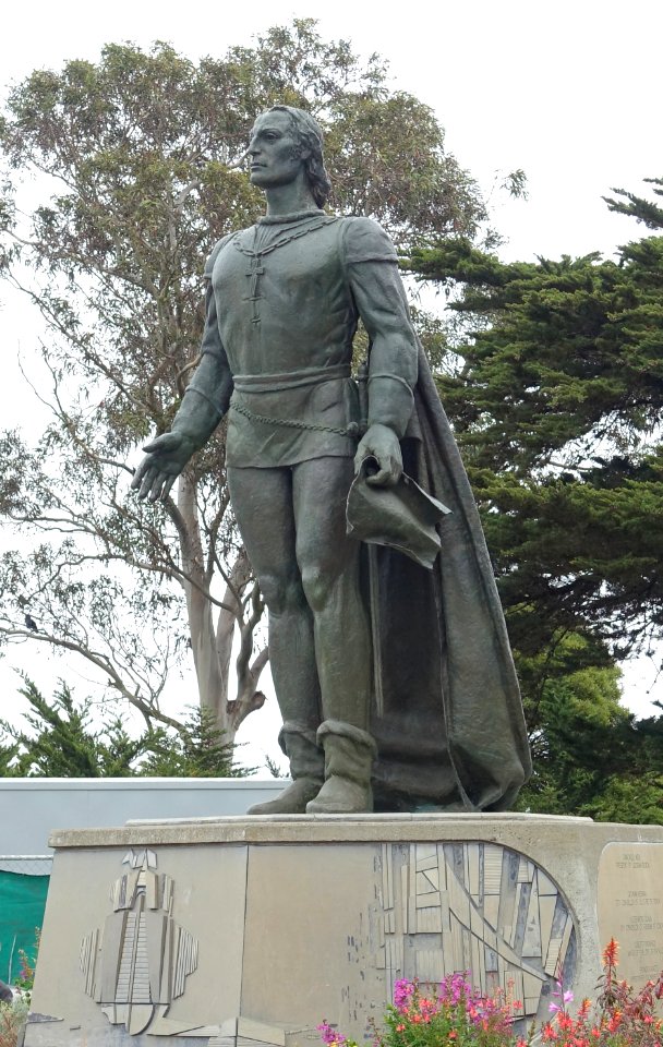 Christopher Columbus by Vittorio Di Colbertaldo - Telegraph Hill, San Francisco, CA - DSC04720