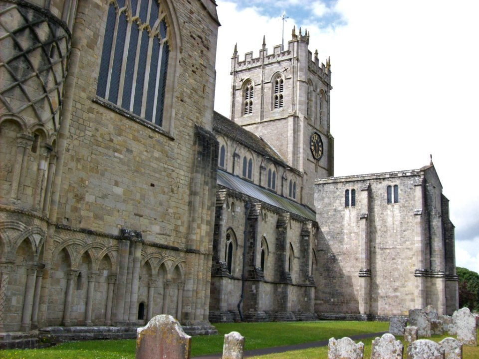 Christchurch Priory from North West