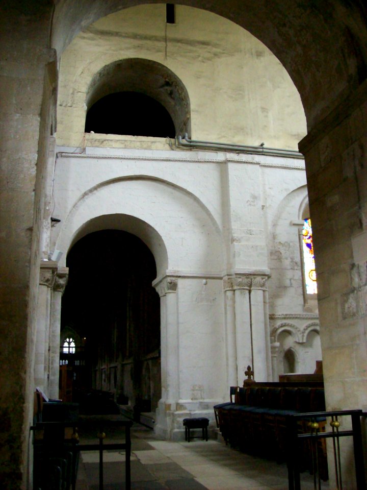 Christchurch Priory, crossing and north aisle