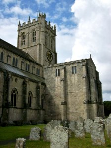 Christchurch Priory, the tower