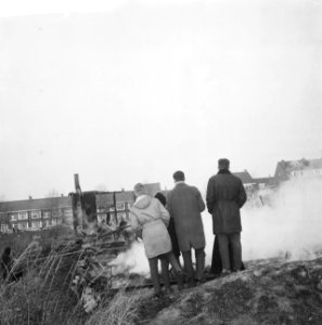 Christelijk Lyceum Buitenveldert aan de Amstelveenseweg, één van de drie tijdeli, Bestanddeelnr 913-4639