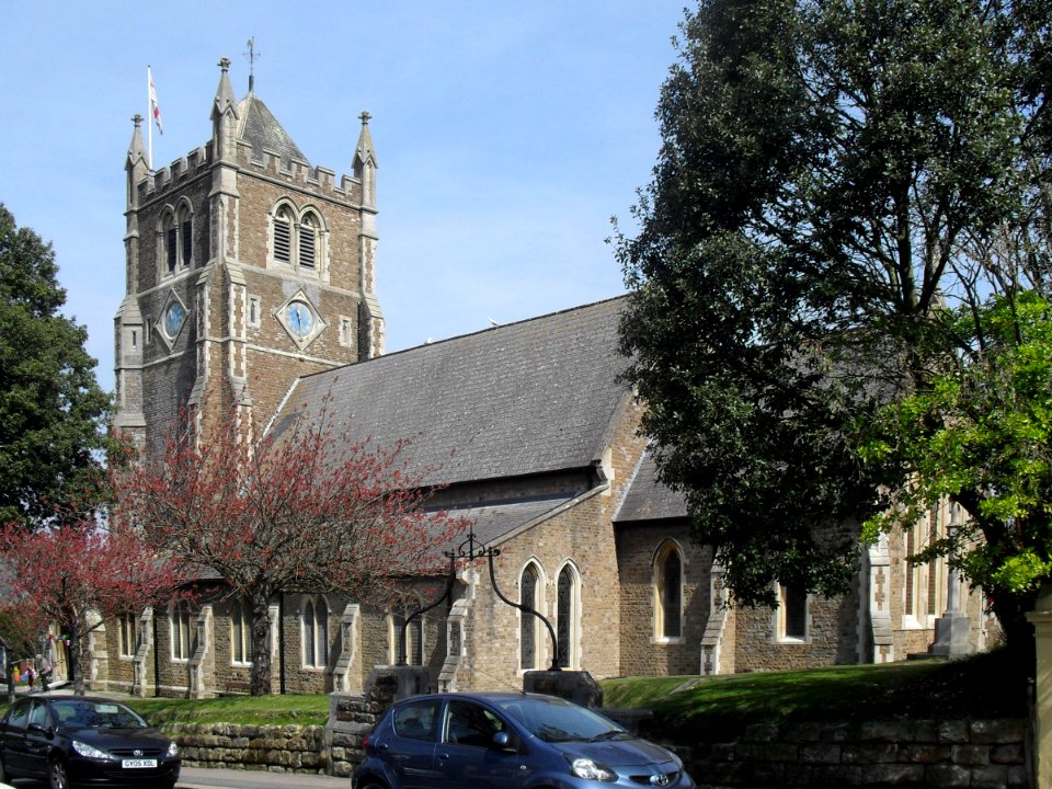 Christ Church, Laton Road, Blacklands, Hastings (NHLE Code 1286964) (April 2010) (1)
