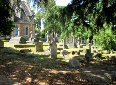 Christ Church, Church Street, Esher (June 2015) (Churchyard)
