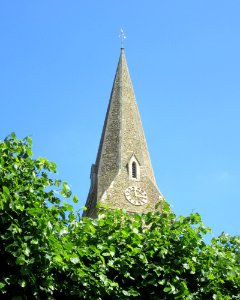 Christ Church, Church Street, Esher (June 2015) (Spire) (2)