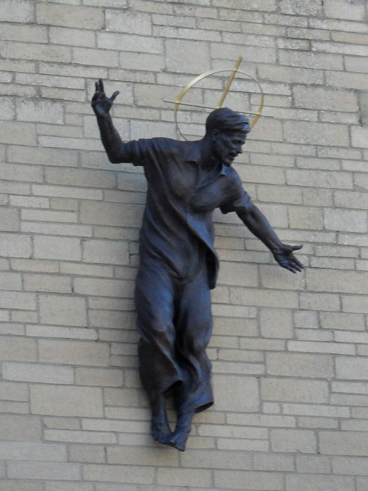 Church of Our Lady Immaculate and St Philip Neri, High Street, Uckfield (October 2010) (Statue)