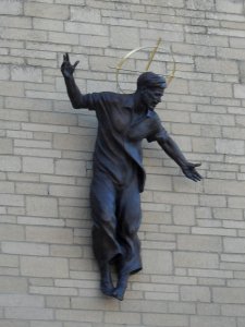 Church of Our Lady Immaculate and St Philip Neri, High Street, Uckfield (October 2010) (Statue)
