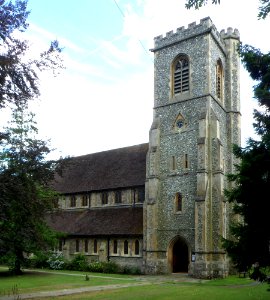 Christ Church, Christ Church Road, Epsom Common (NHLE Code 1289540) (August 2013) (1) copy