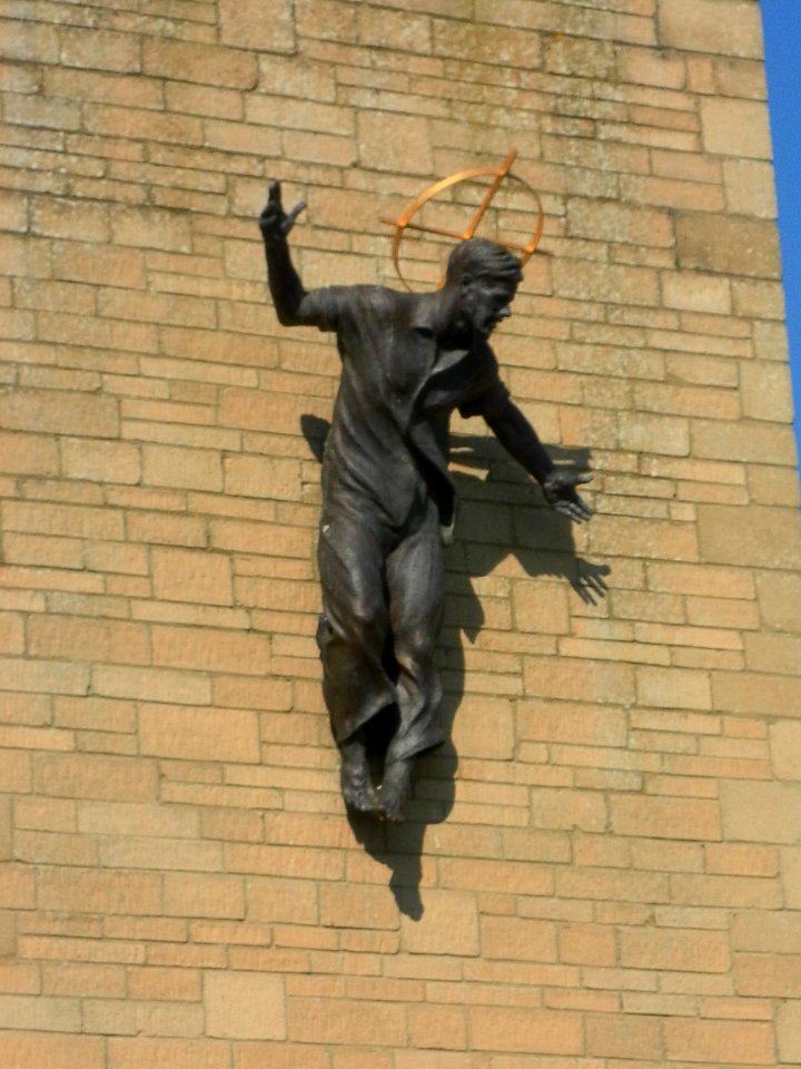 Church of Our Lady Immaculate and St Philip Neri, High Street, Uckfield (May 2013) (Statue)