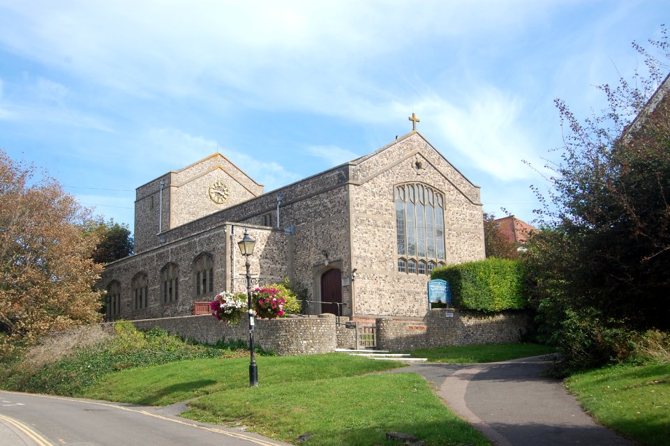 Church of Our Lady of Lourdes Queen of Peace, Whiteway Lane, Rottingdean (August 2019) (2)