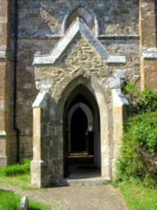 Church of the Holy Spirit, Newtown Village, Isle of Wight (May 2016) (Entrance Porch) (1)