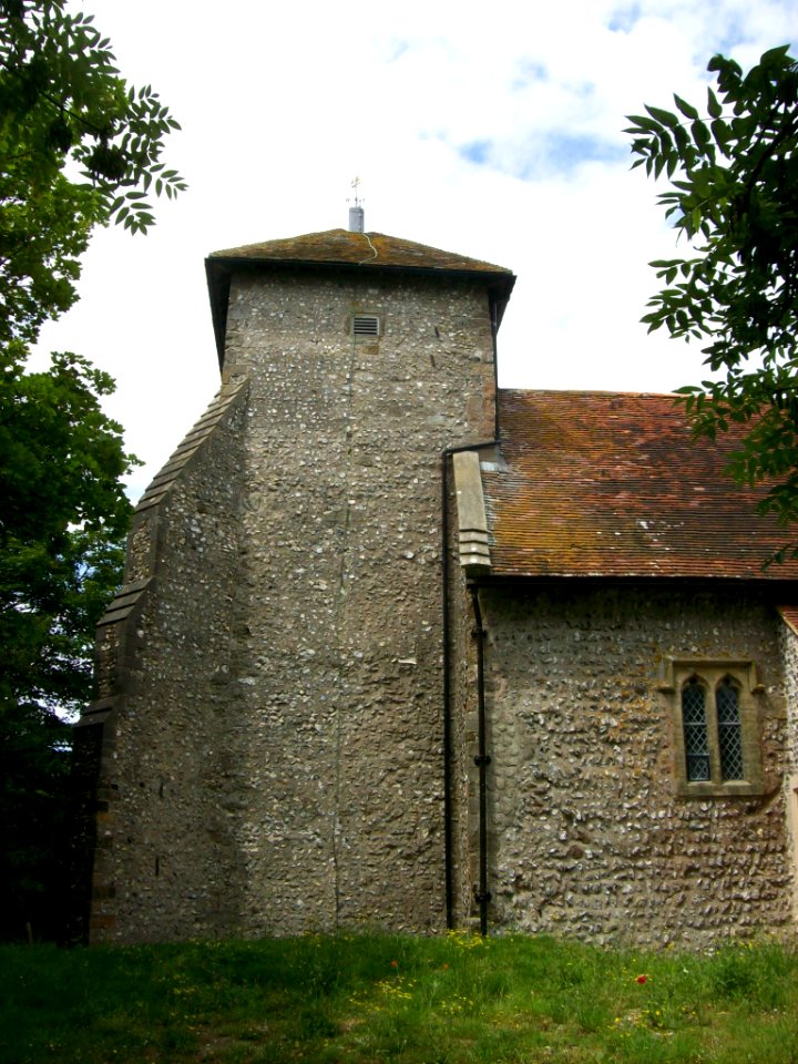 Church of the Transfiguration, Pyecombe, the tower