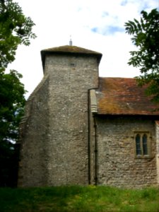 Church of the Transfiguration, Pyecombe, the tower