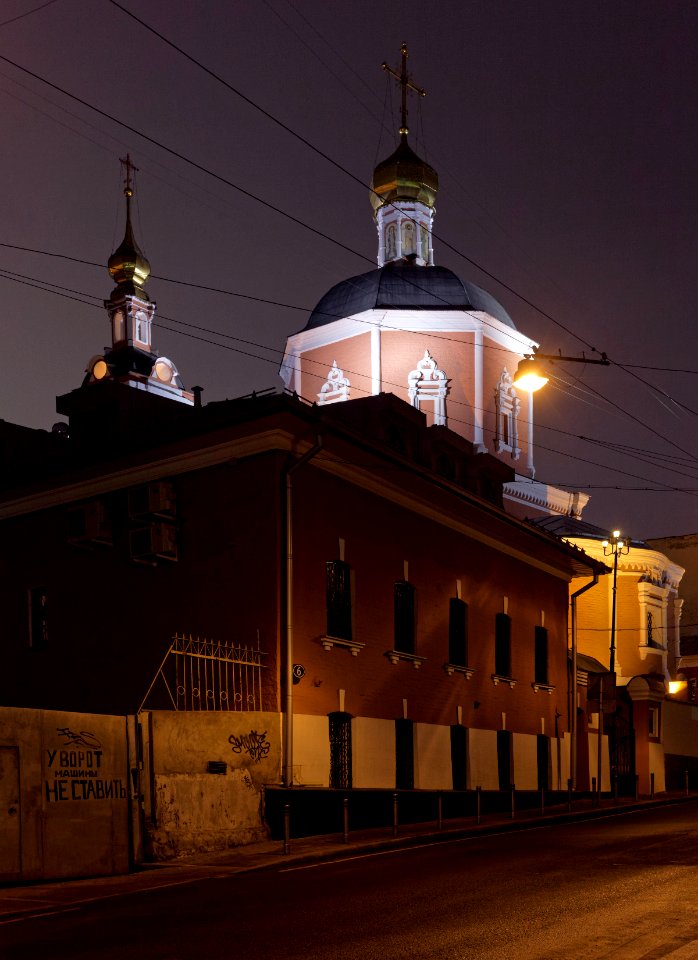 Church of Peter and Paul by Yauza Gates, January 2014