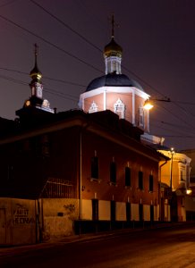 Church of Peter and Paul by Yauza Gates, January 2014