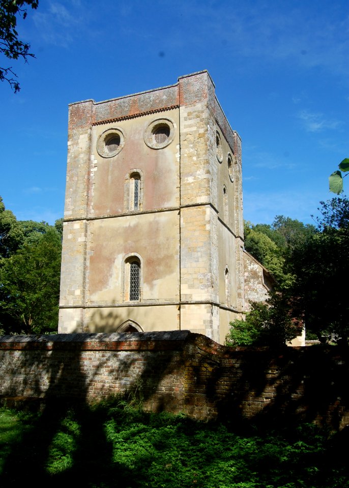Church of Our Lady, Warnford Park, Warnford (NHLE Code 1296978) (July 2019) (Tower) (3)