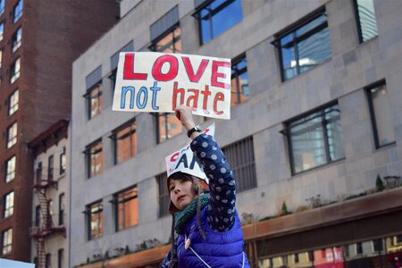 Political rally human