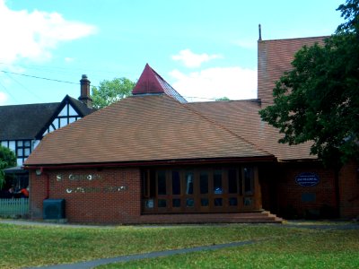 Church Hall of St George's Church, Barnett Wood Lane, Ashtead (August 2013) photo