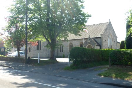 Church of the Holy Angels, Ash Church Road, Ash (May 2014) (2)