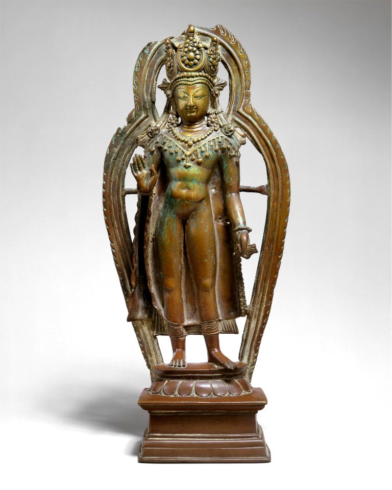 Crowned Buddha, Kingdom of Kashmir, 9th century CE