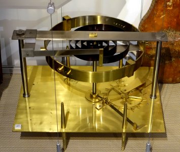 Chronometer escapement model, by Parkinson and Frodsham, London, c. 1820 - Putnam Gallery - Harvard University - DSC07925