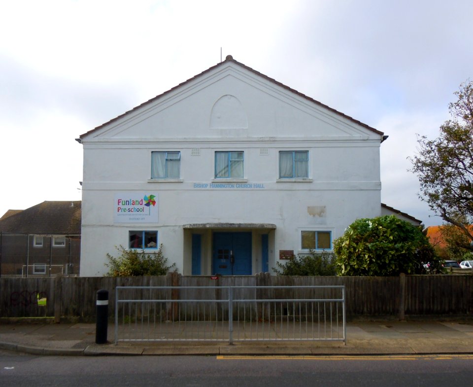 Church Hall of Bishop Hannington Memorial Church, Nevill Avenue, West Blatchington (October 2014) (1)