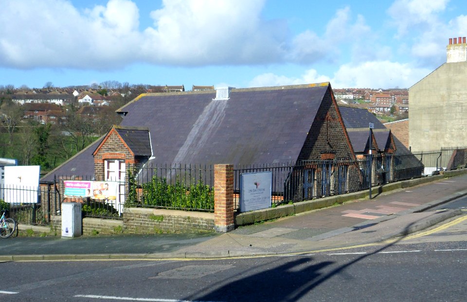 Church Hall of former St Alban's Church, Riley Road, Brighton (February 2014)