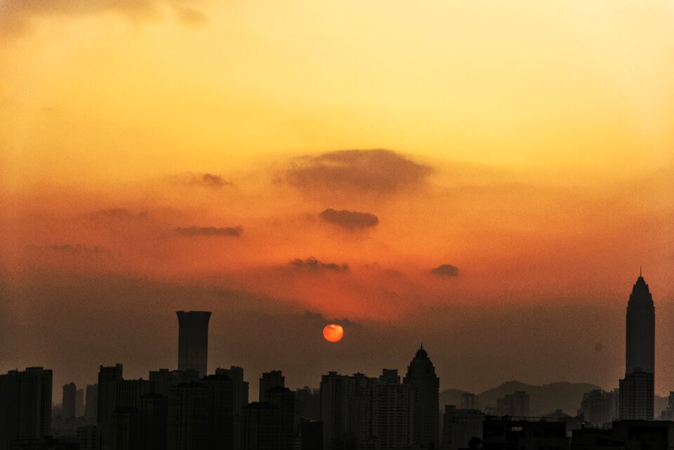 Sunrise wenzhou sunset
