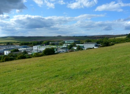 Crowhurst Road Industrial Estate seen from Old Boat Corner, Hollingbury, Brighton (August 2014) (8)
