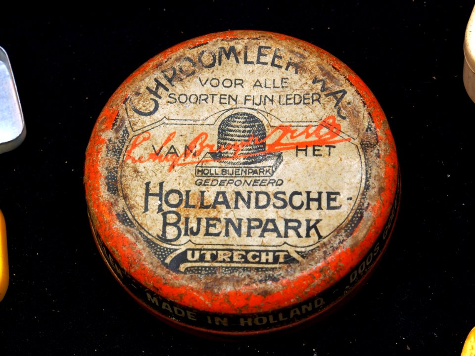 Chroomleerwas van het Hollandse Bijenpark, Utrecht