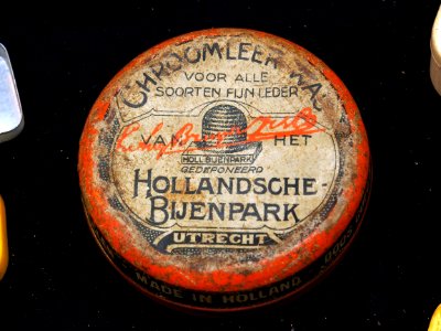 Chroomleerwas van het Hollandse Bijenpark, Utrecht