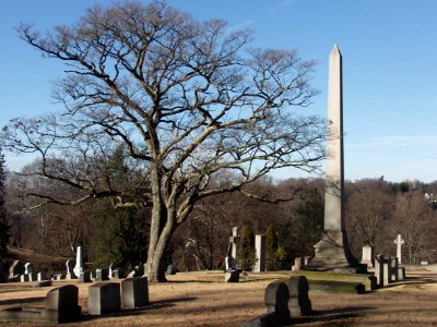 Christy obelisk, Sewickley Cemetery, 2014-12-26, 01
