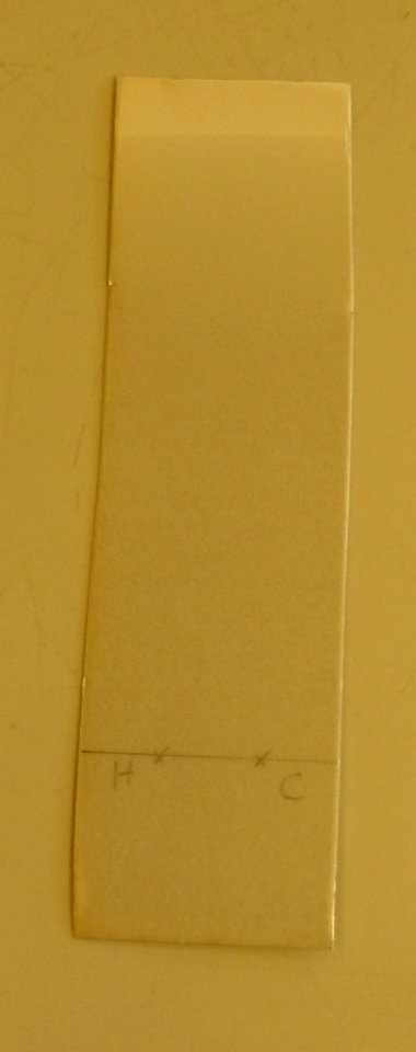 Chromatographie terminée