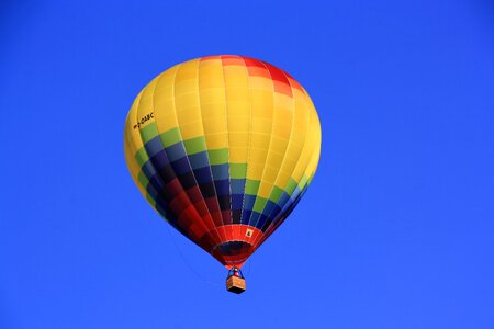Hot air balloon ride drive sky