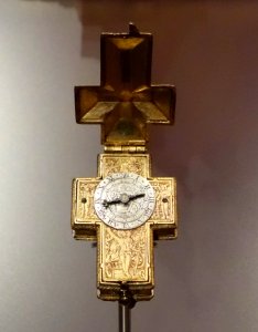Cruciform watch, Giovanni Battista Mascarone, Milan, c. 1600 - Mathematisch-Physikalischer Salon, Dresden - DSC07895