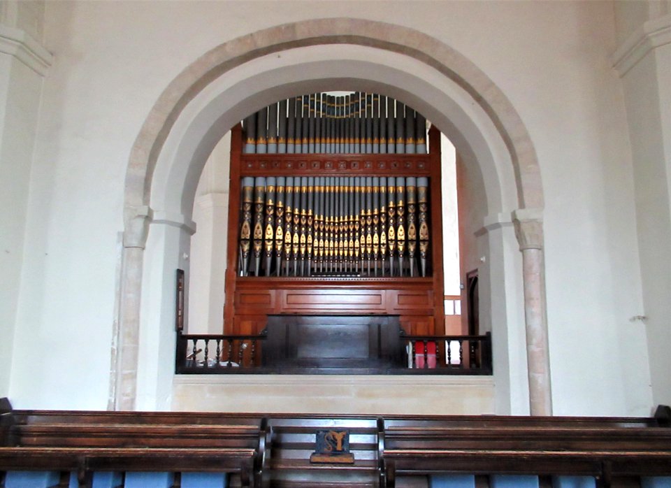 Crossing arch, St Mary, Old Basing