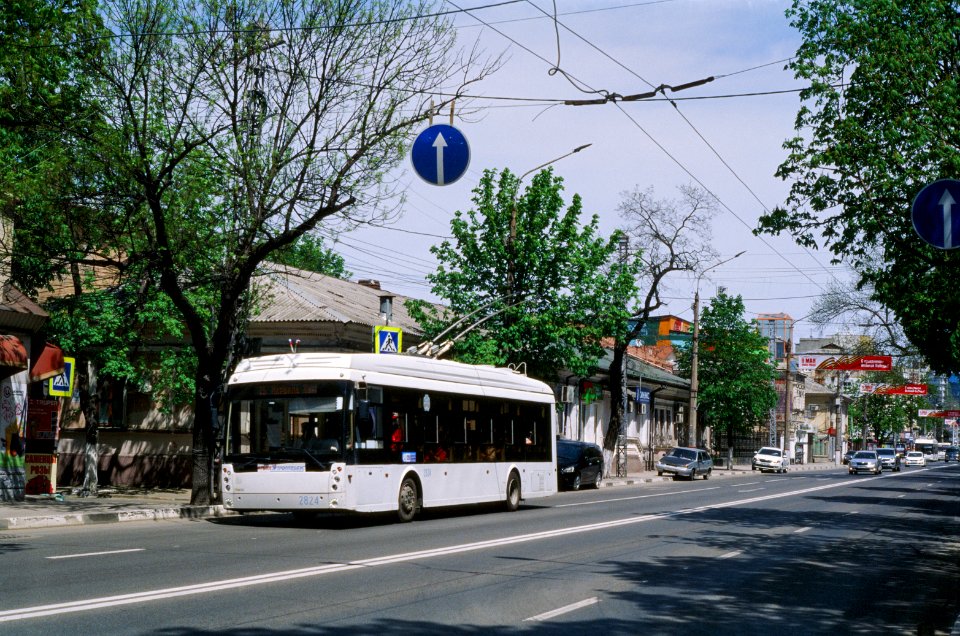 Crimean trolleybus 2824 2021-05 Simferopol center