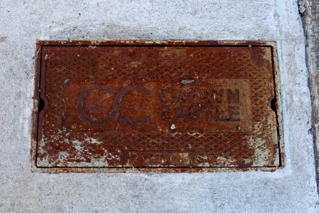 Crown Castle Fiber streethole - South Boston, Massachusetts - DSC08859