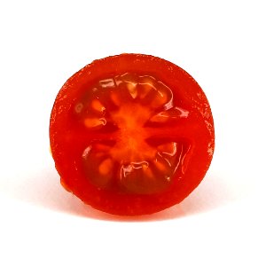 Cross section of Cherry Nebula tomato 2017 E