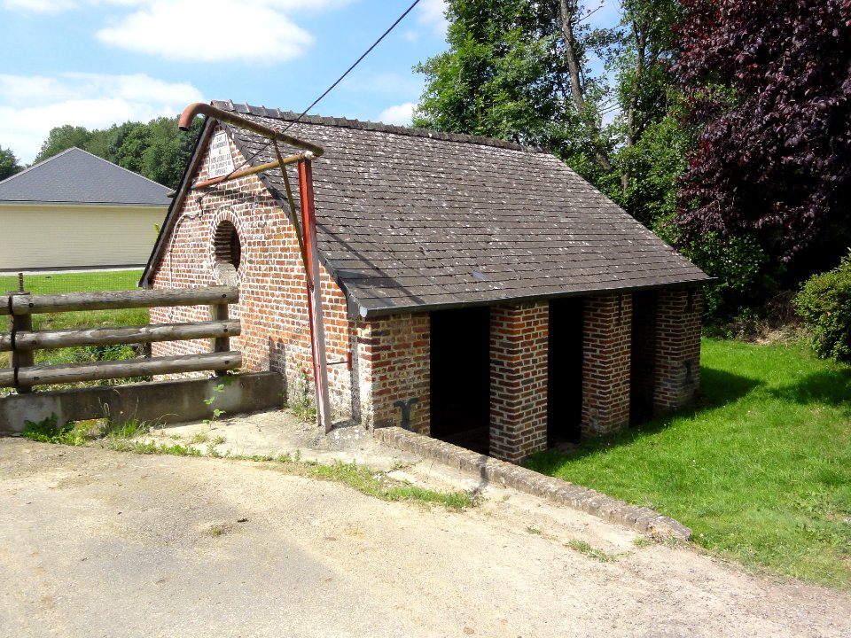 Crupilly (Aisne) lavoir