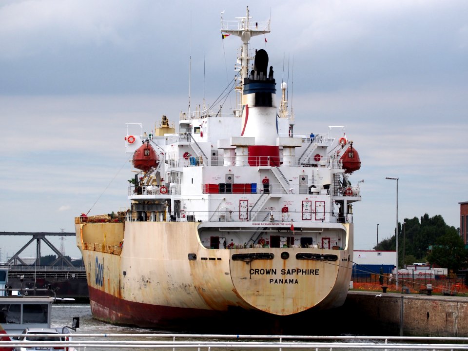 Crown Sapphire - IMO 9159115, Leopoldsluis, Port of Antwerp