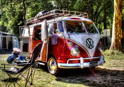 Vwbus camping camper photo