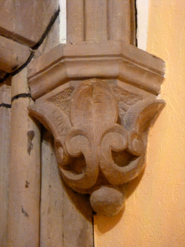 Cul de lampe (couvent de la Divine Providence de Saint-Jean-de-Bassel)